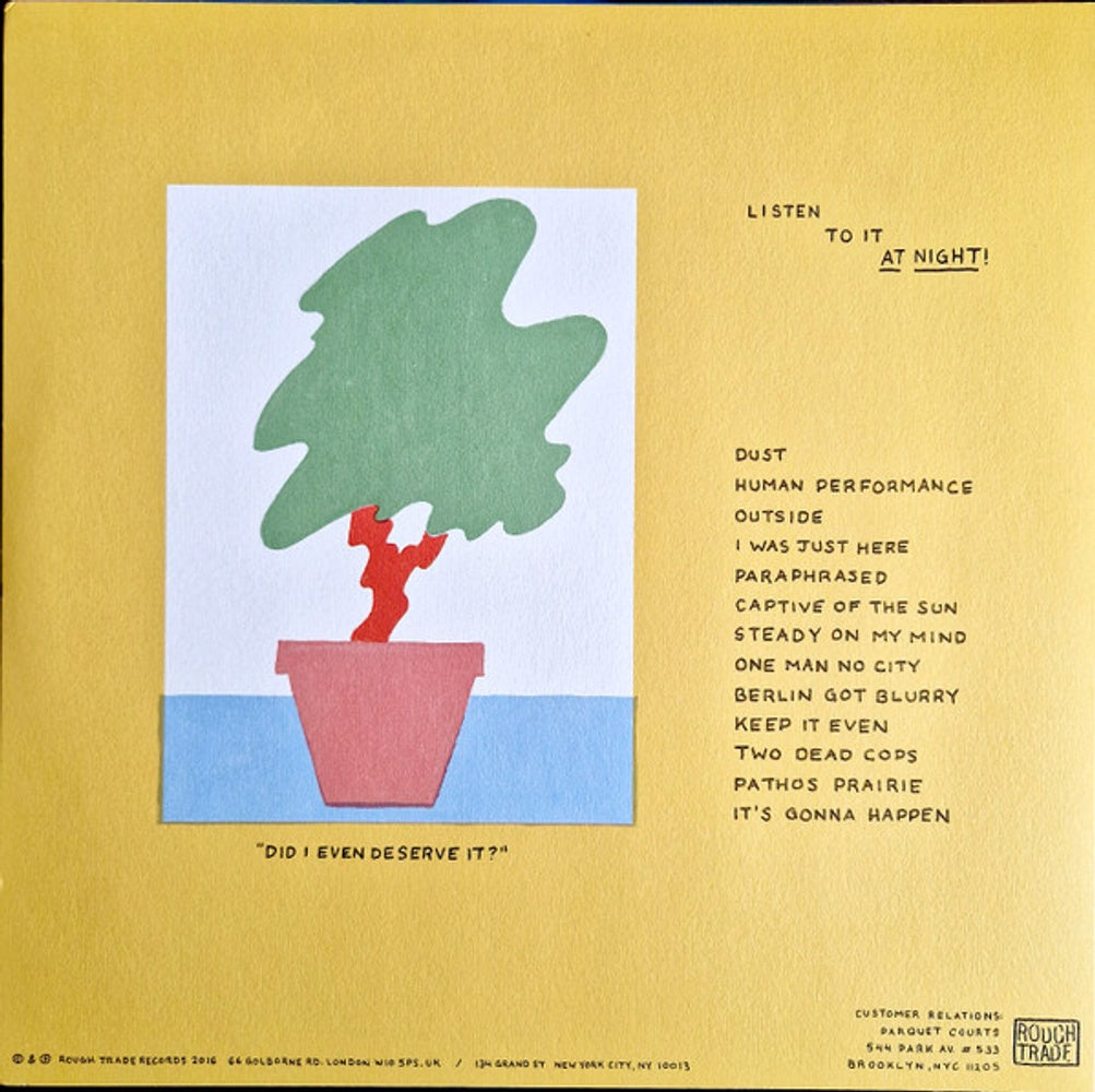 Parquet Courts – Human Performance (LP Vinyl)