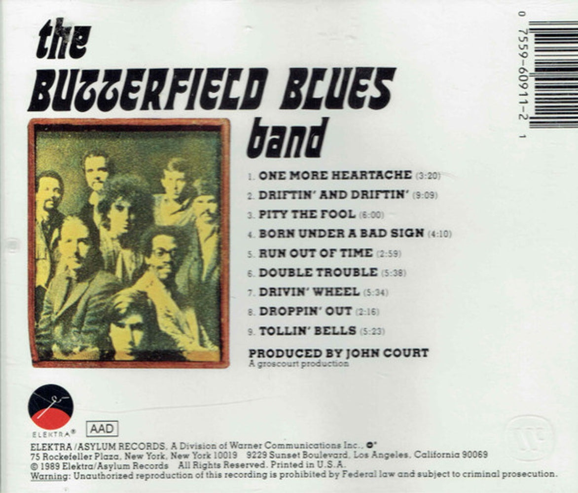 Paul Butterfield Blues Band – Resurrection of Pigboy Crabshaw (CD)