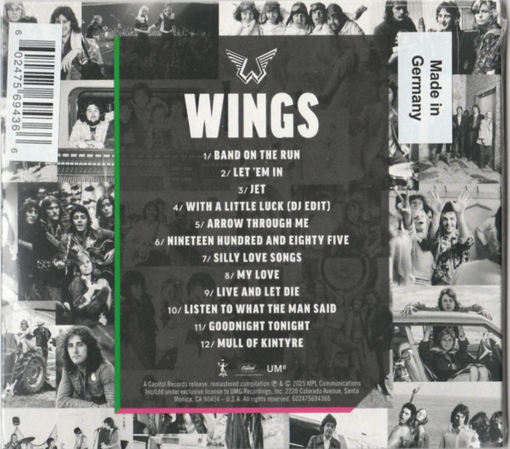 Paul McCartney And Wings – Wings (2025) - (CD)