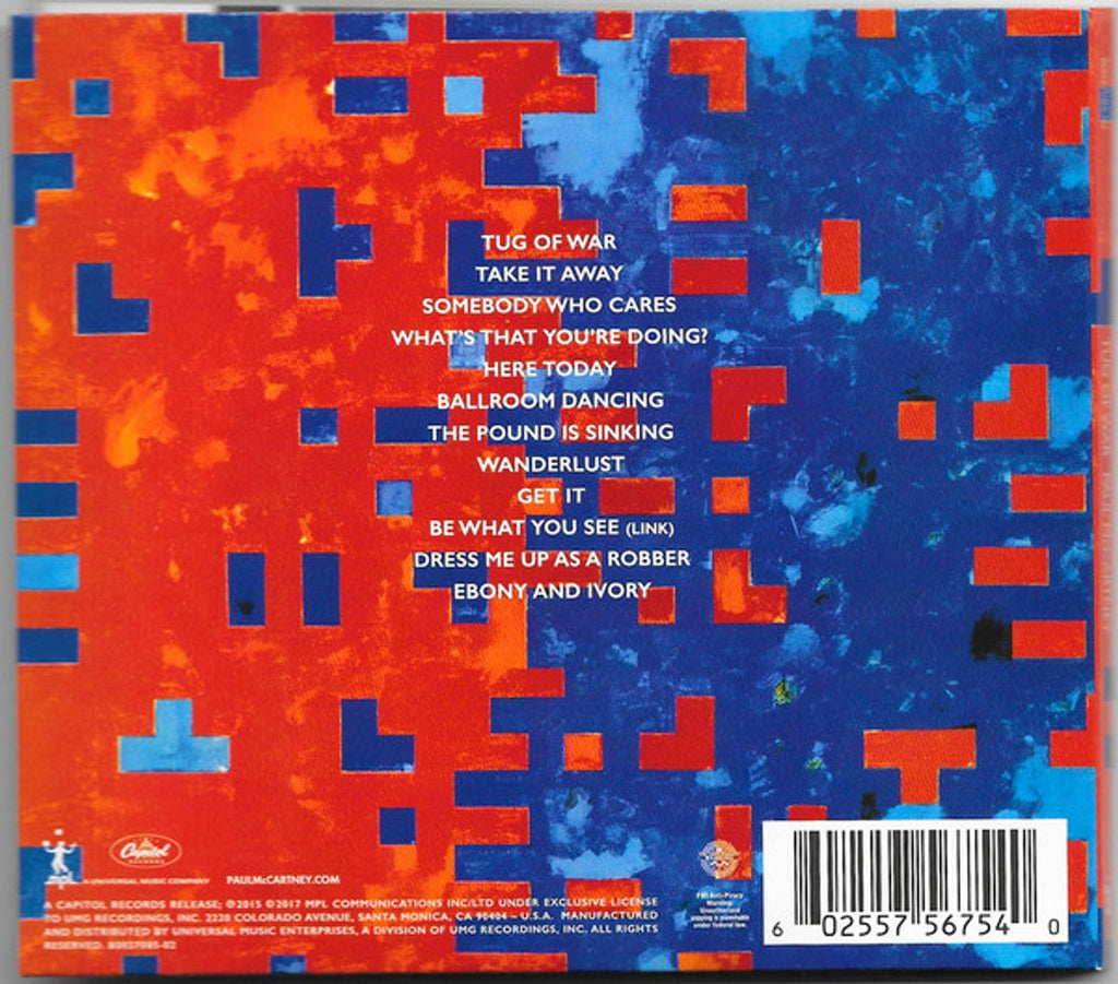 Paul McCartney – Tug Of War (CD)