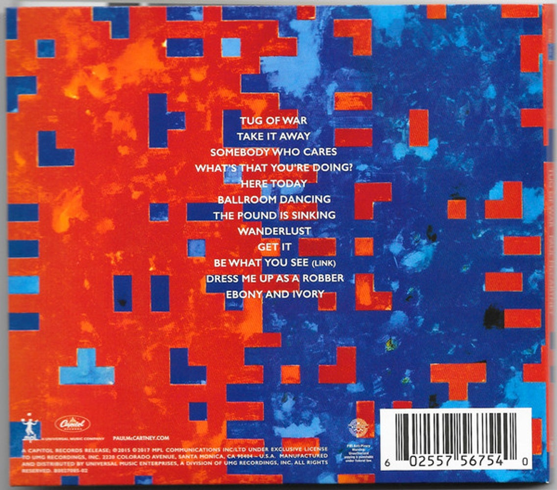 Paul McCartney – Tug Of War (CD)