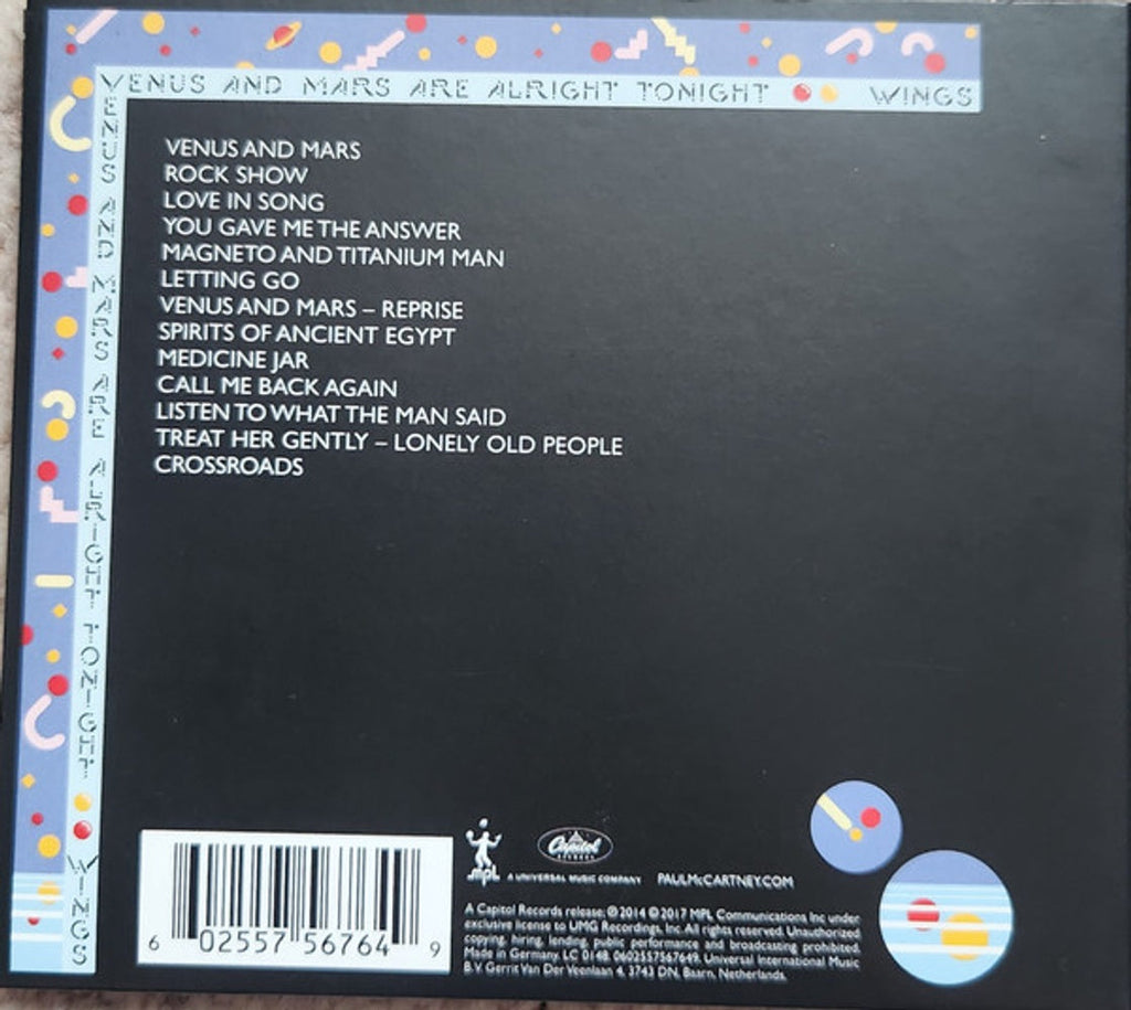 Paul McCartney – Venus and Mars (CD)