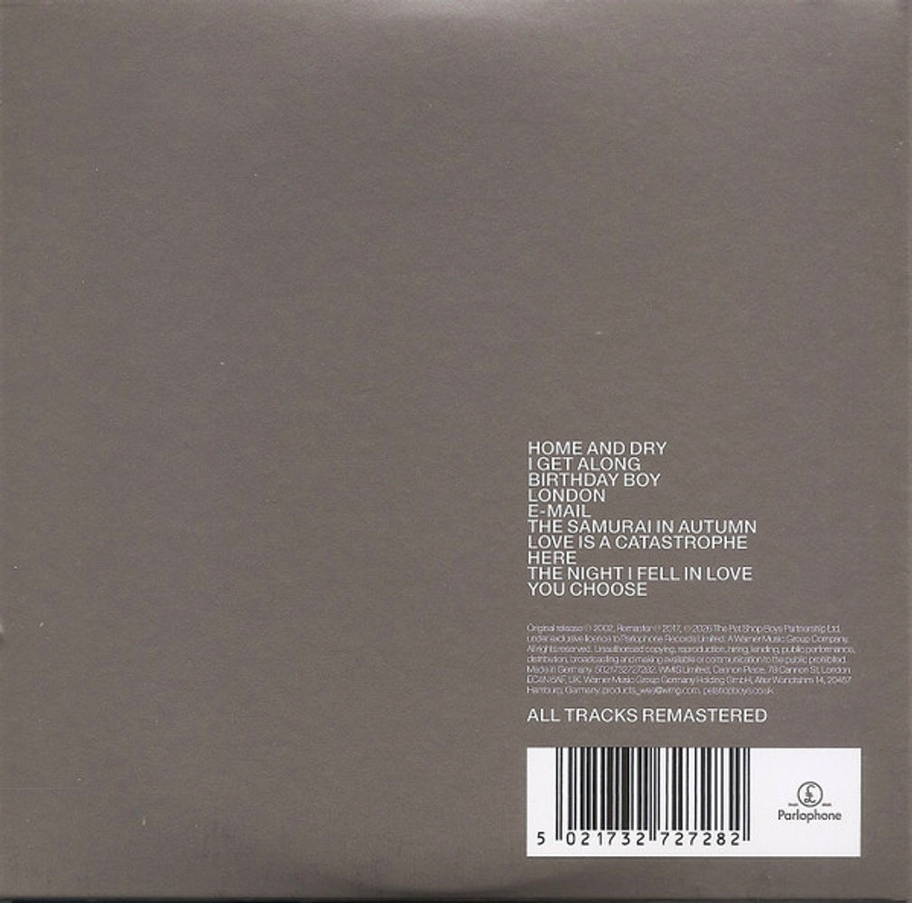 Pet Shop Boys – Release (CD)