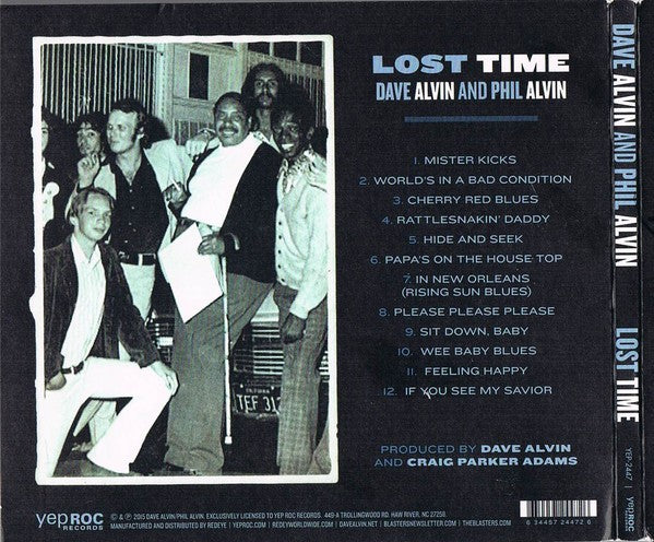 Dave Alvin and Phil Alvin – Lost Time (CD)