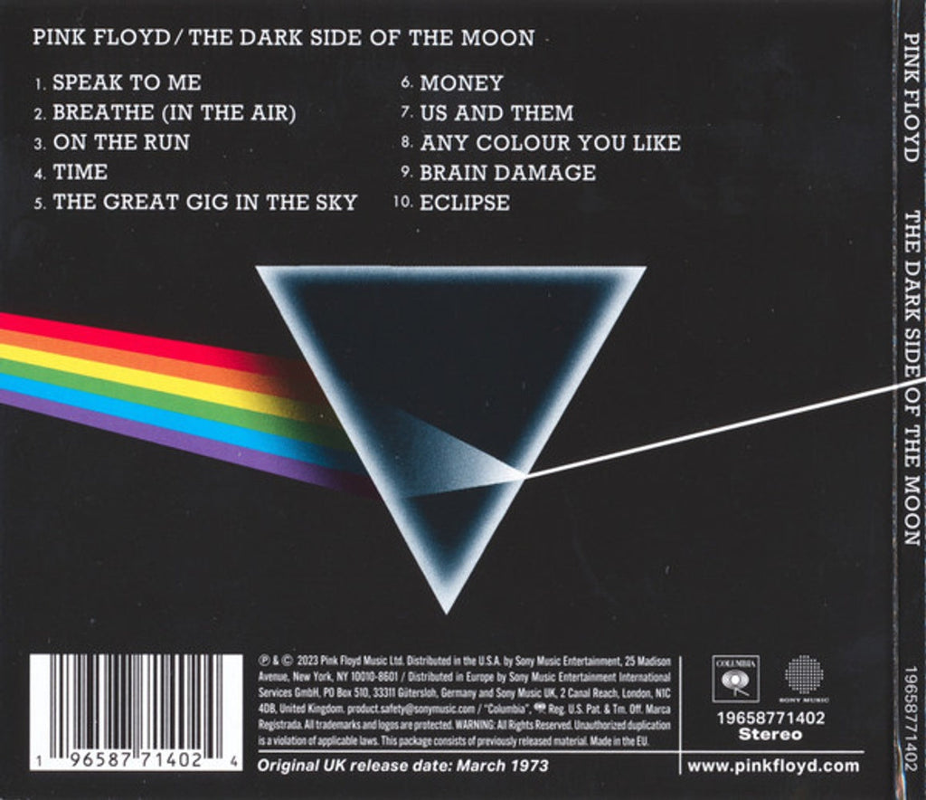 Pink Floyd – The Dark Side of the Moon: 50th Anniversary (CD)