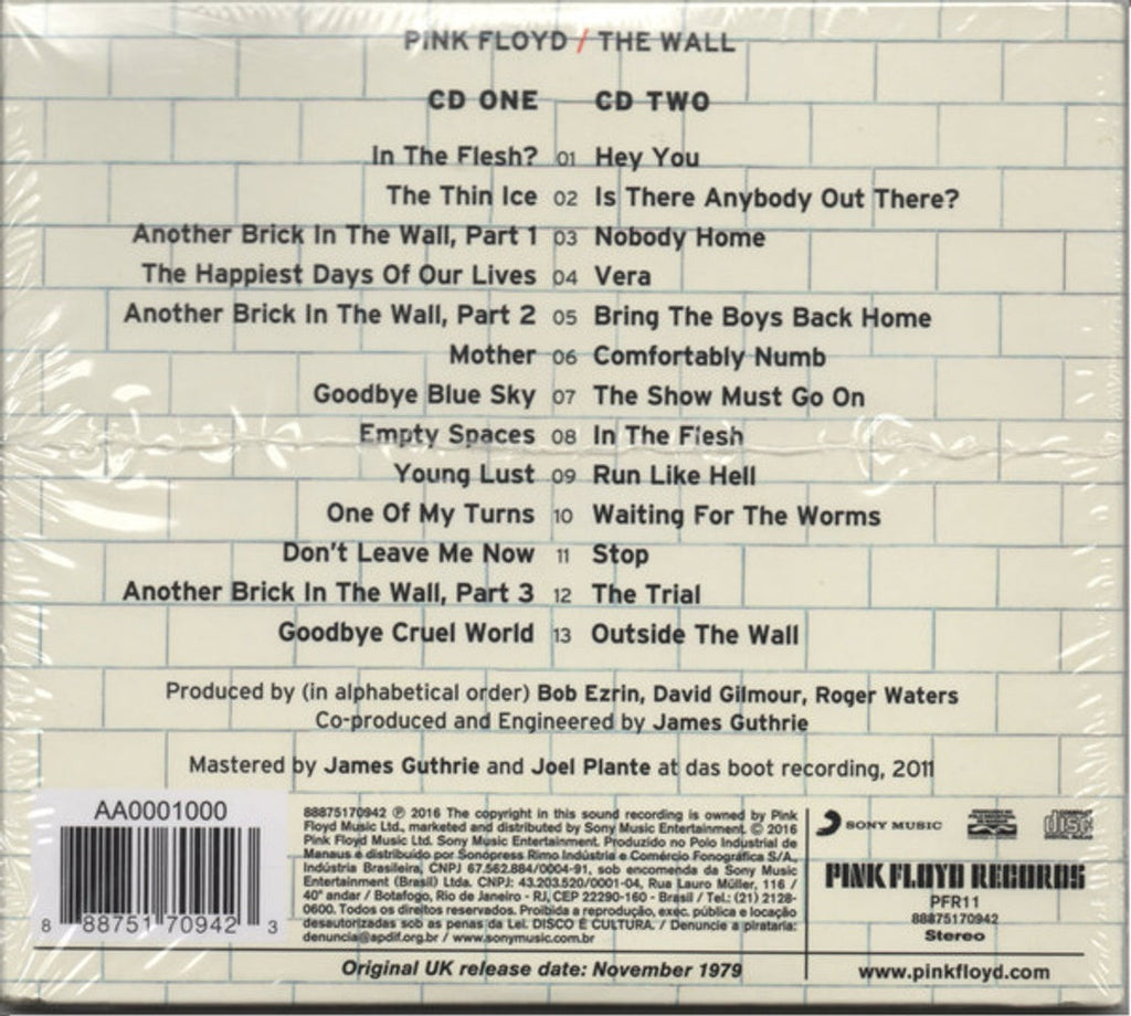 Pink Floyd – The Wall (2-CD)