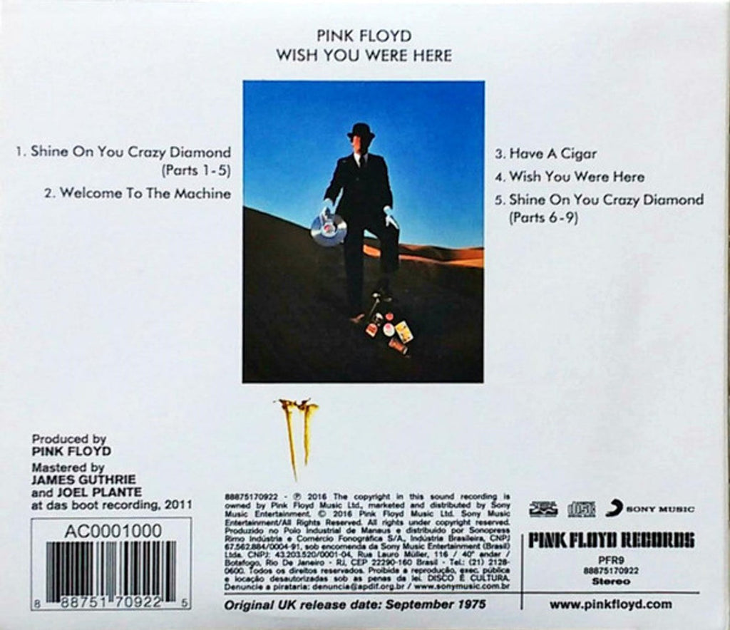 Pink Floyd – Wish You Were Here (CD)