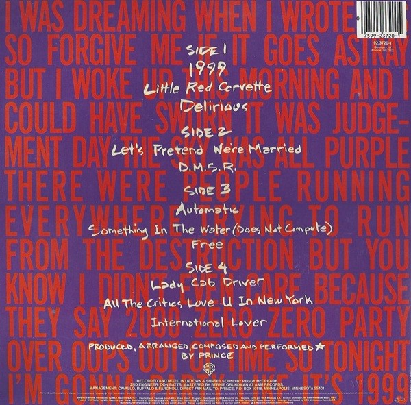 Prince – 1999 (2-LP Vinyl)