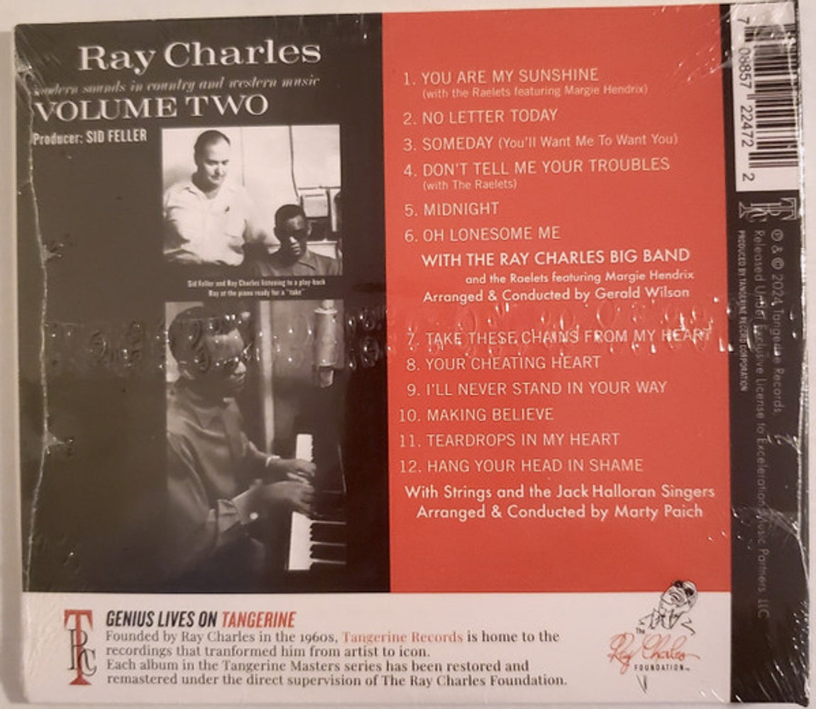 Ray Charles – Modern Sounds In Country And Western Music Vol. 2 (CD)