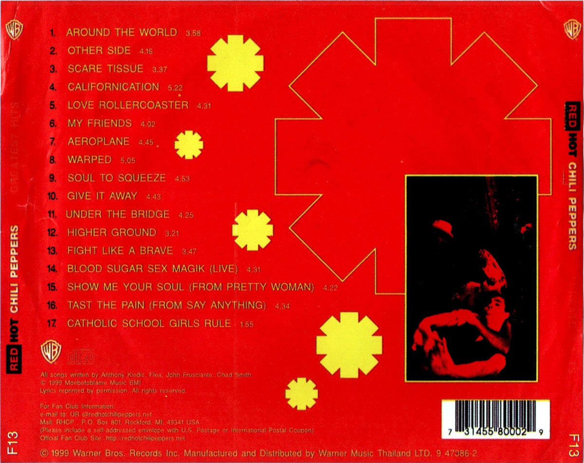 Red Hot Chili Peppers – Greatest Hits (CD)