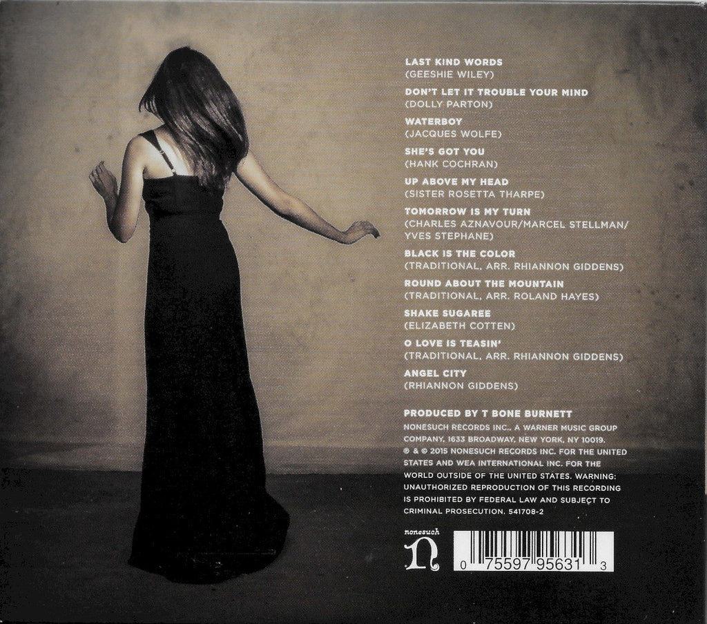 Rhiannon Giddens – Tomorrow Is My Turn (CD)