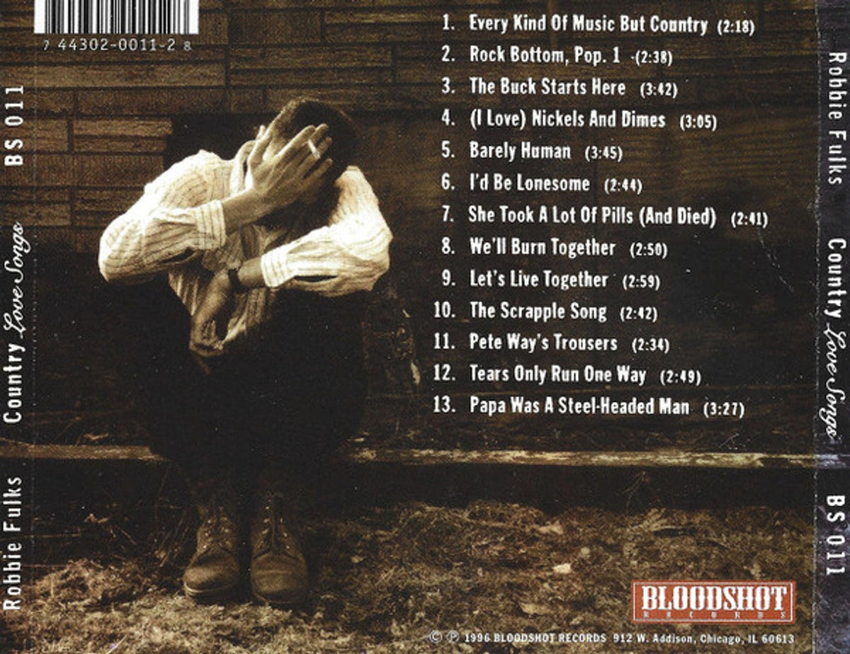 Robbie Fulks – Country Love Songs (CD)