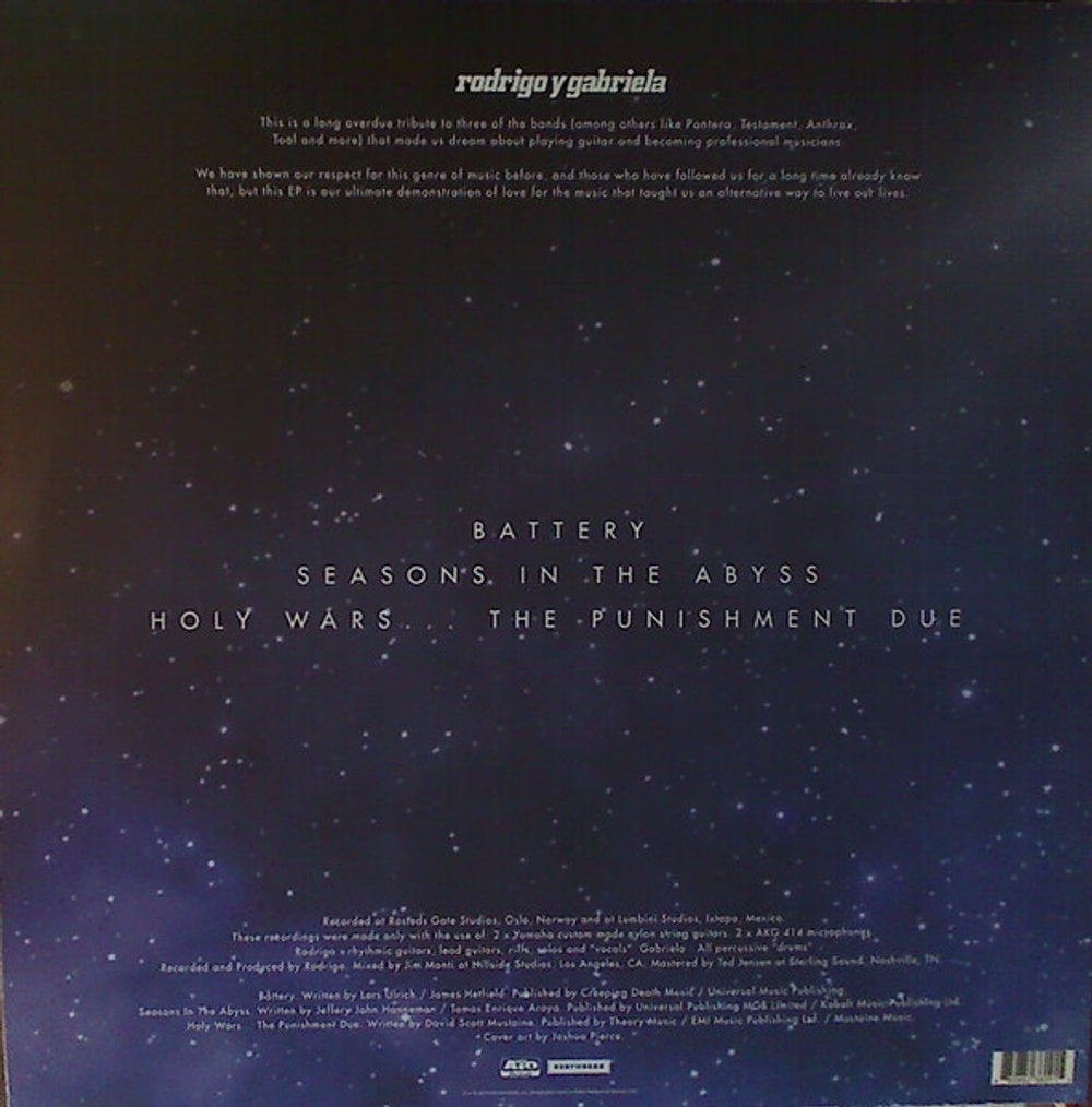 Rodrigo Y Gabriela – Mettal EP (LP Vinyl)