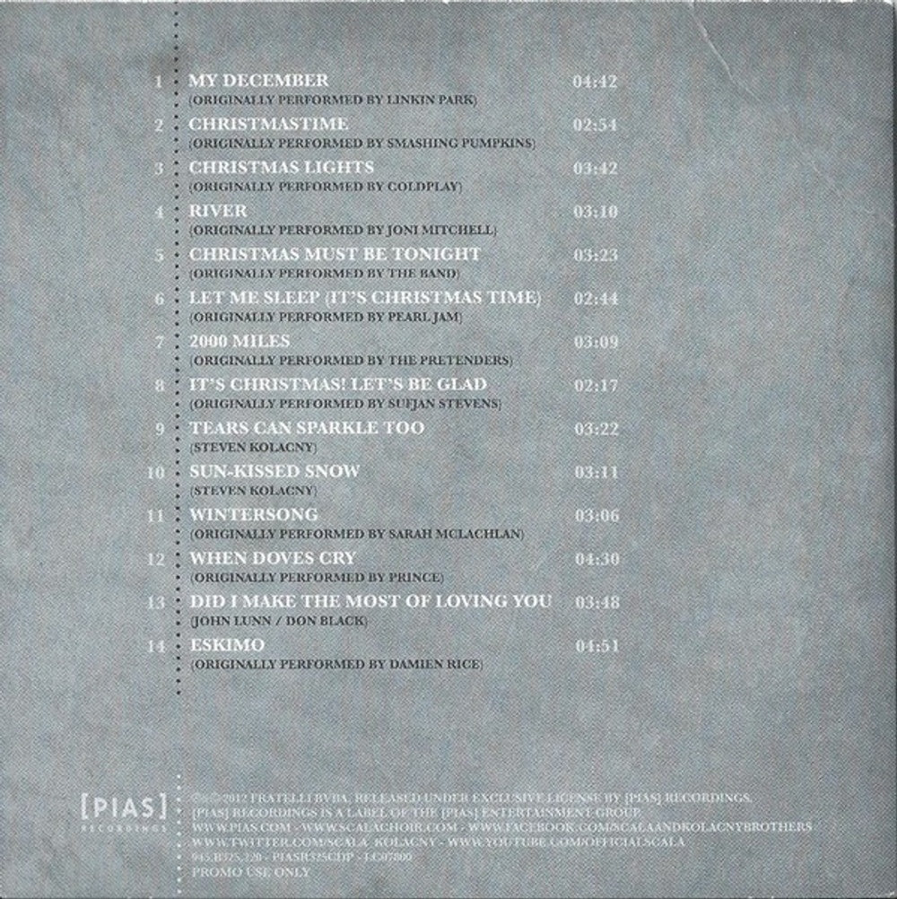 Scala & Kolacny Brothers – December (CD)