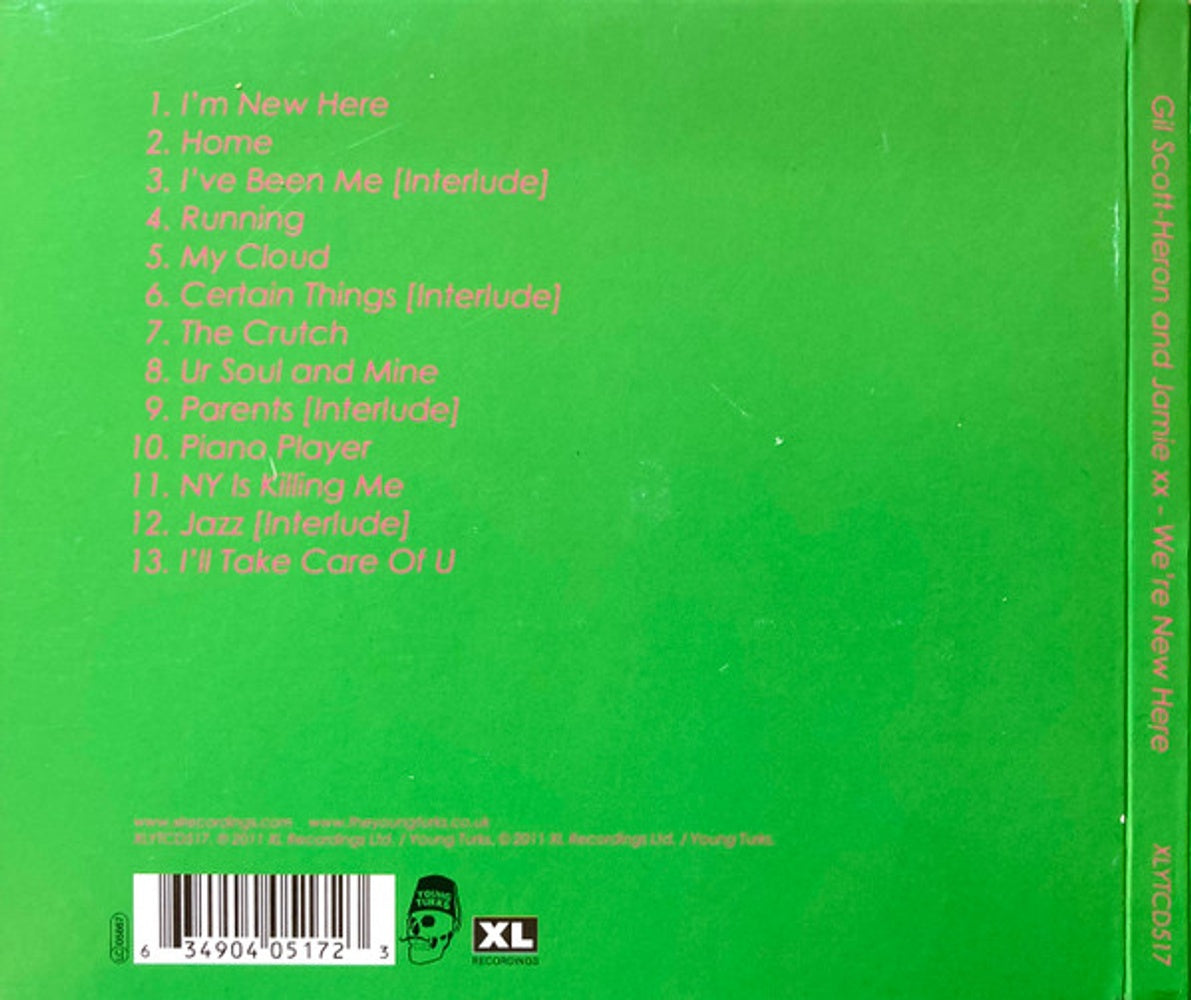 Gil Scott-Heron & Jamie XX – We're New Here (CD)