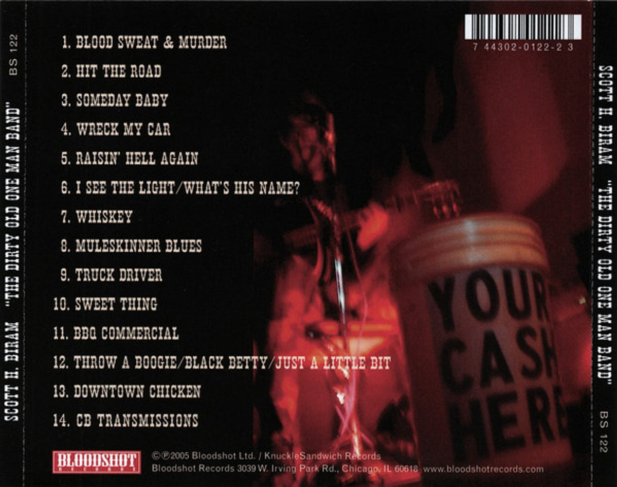 Scott H. Biram – The Dirty Old One Man Band (CD)