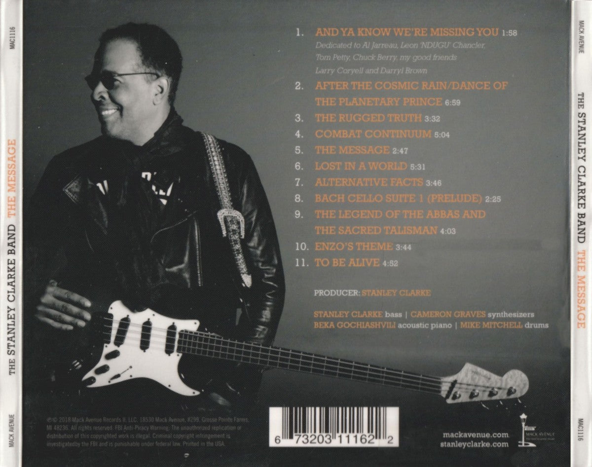 The Stanley Clarke Band – The Message (CD)