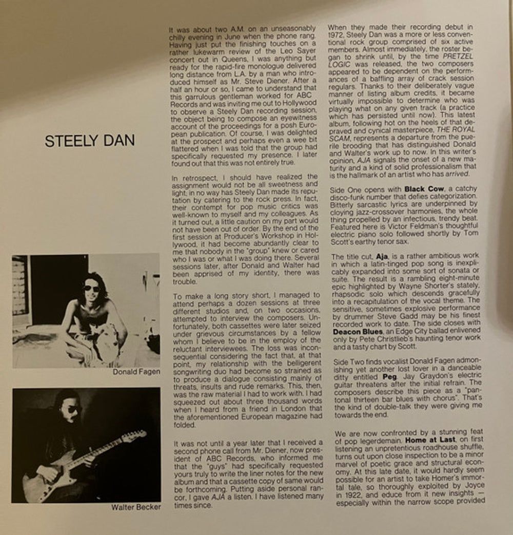 Steely Dan – Aja (LP Vinyl)