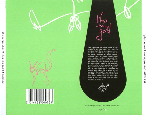 The Sugarcubes – Life's Too Good (CD)