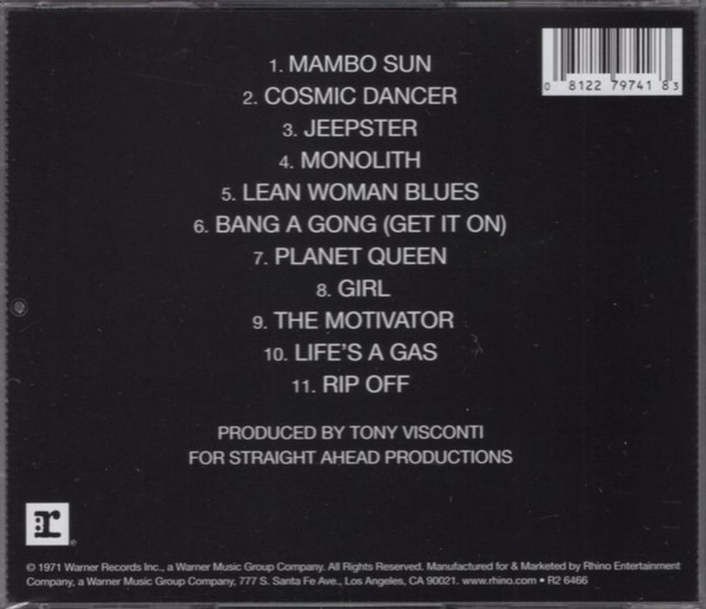 T. Rex – Electric Warrior (CD)