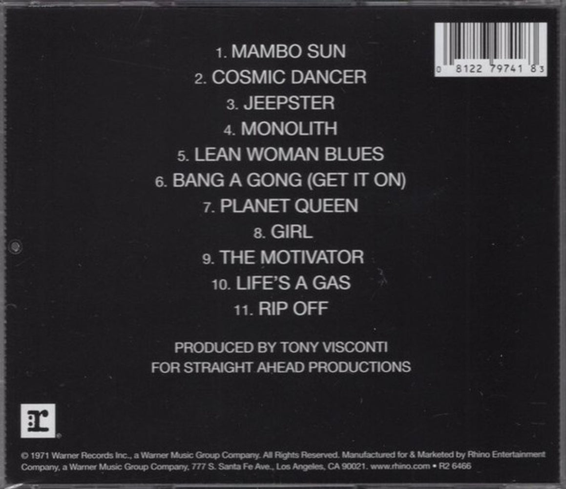 T. Rex – Electric Warrior (CD)