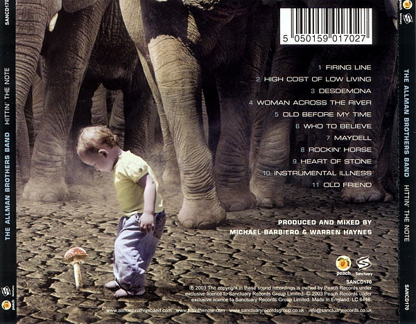 The Allman Brothers Band – Hittin the Note (CD)
