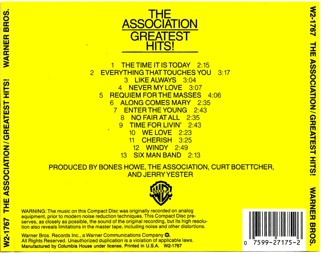 The Association – Greatest Hits (CD)