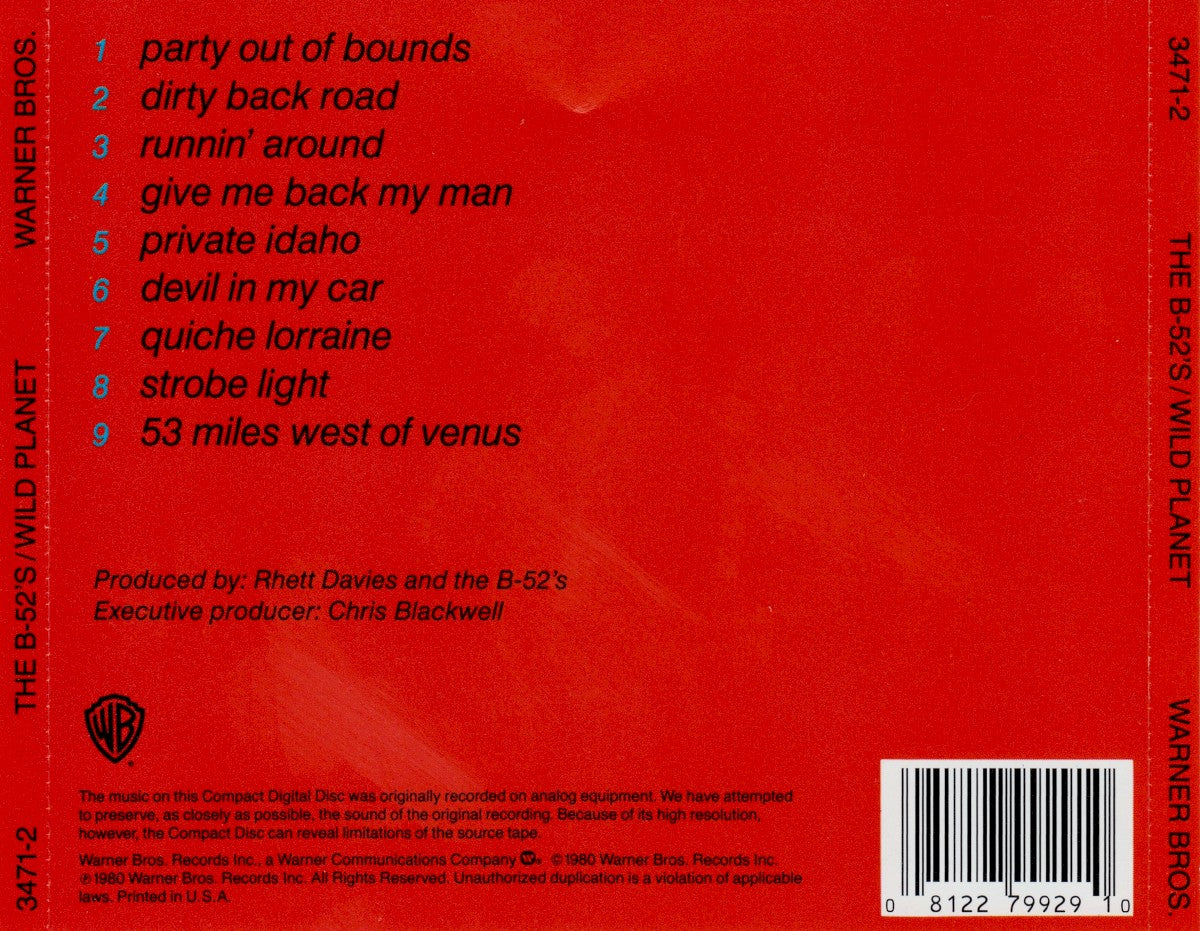 The B-52's – Wild Planet (CD)