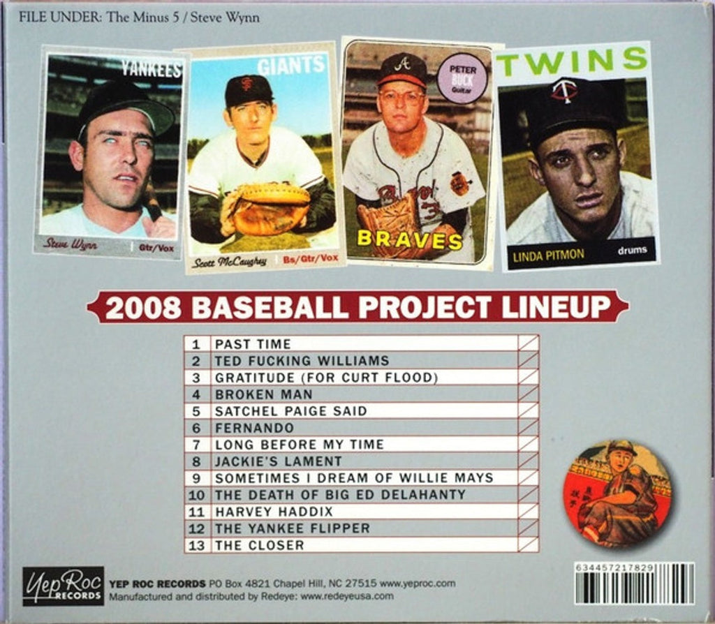 The Baseball Project – Vol. 1: Frozen Ropes & Dying Quails (CD)