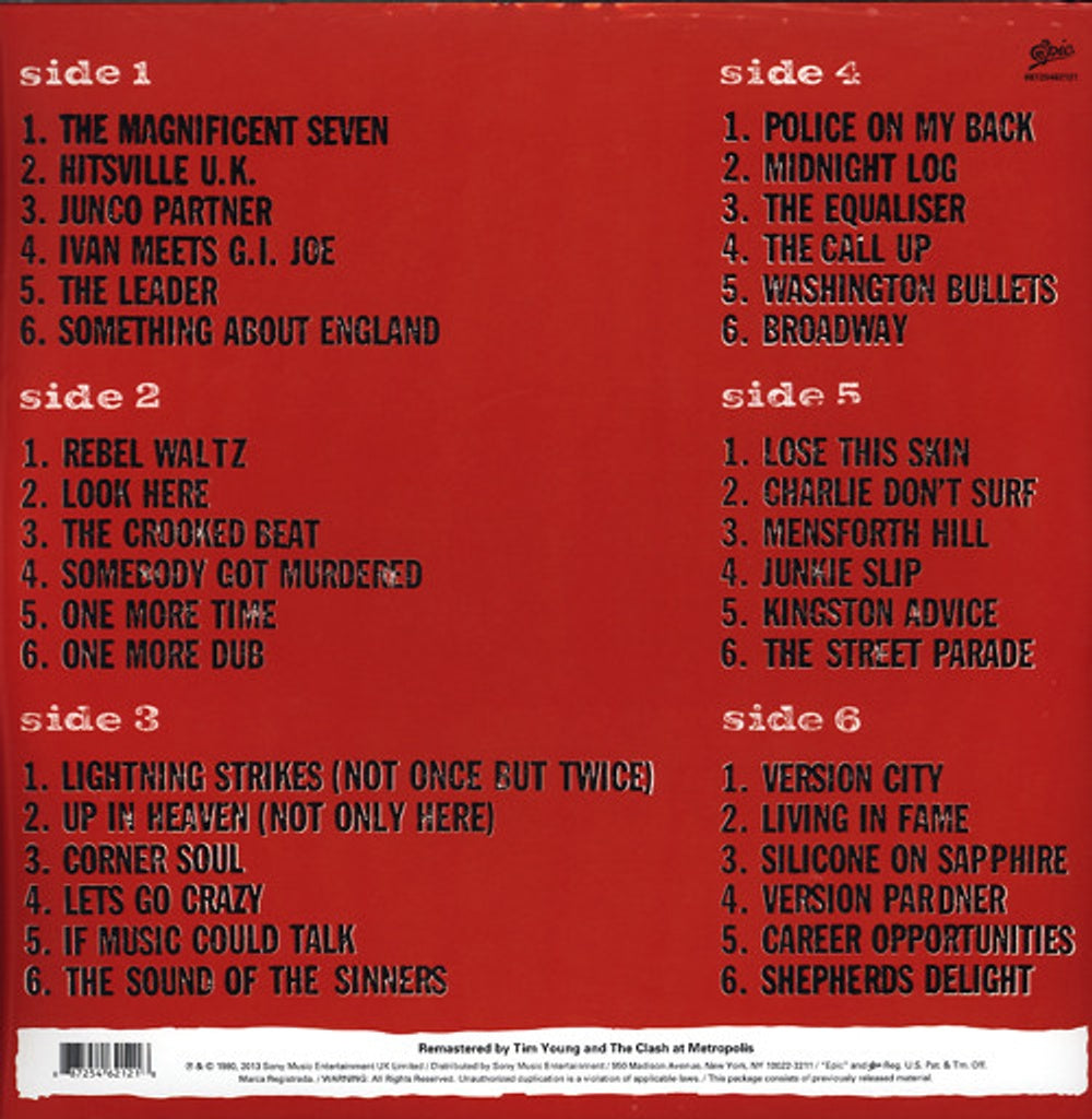 The Clash – Sandinista! (3-LP Vinyl)