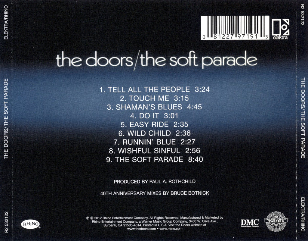 The Doors – The Soft Parade (CD)