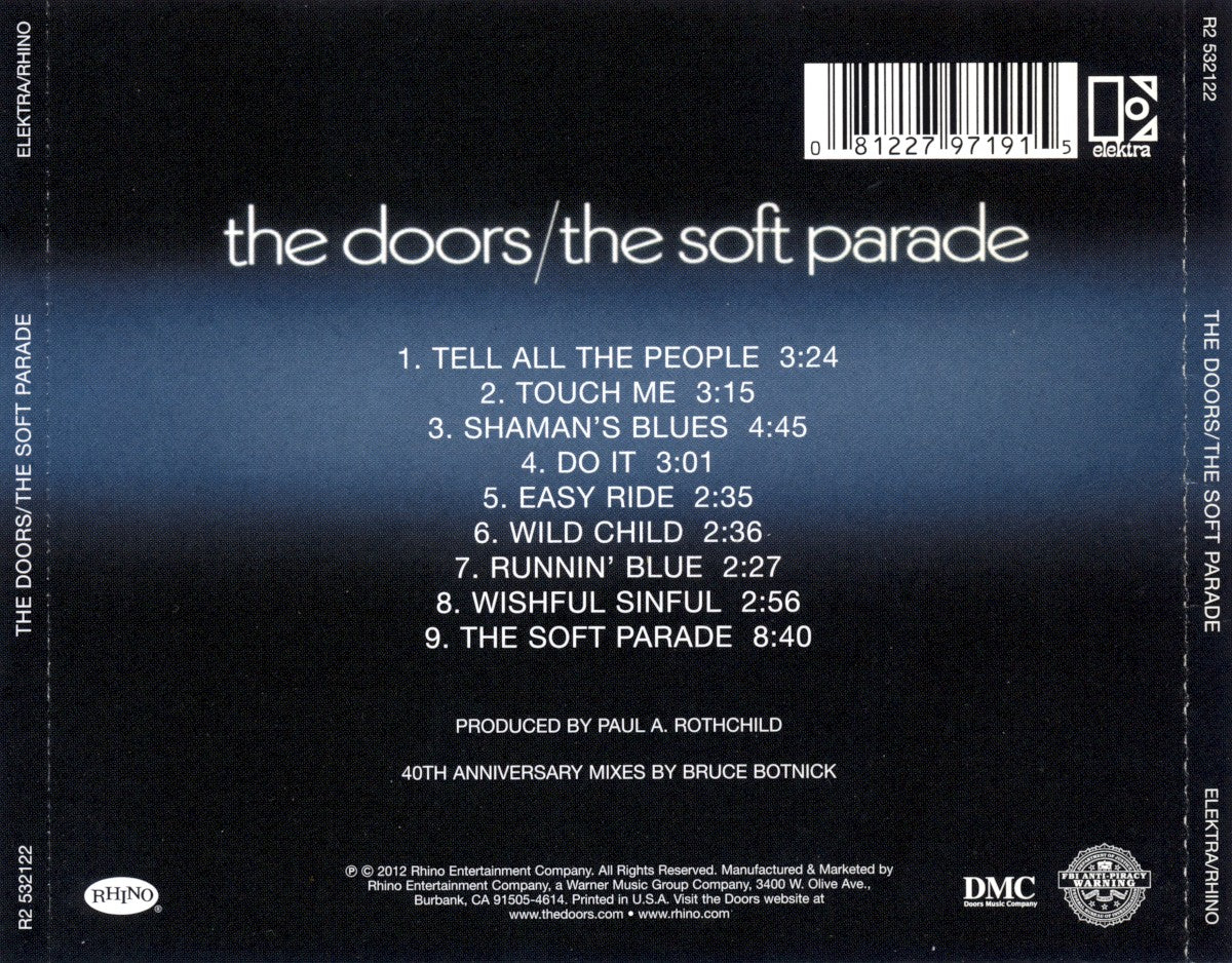 The Doors – The Soft Parade (CD)