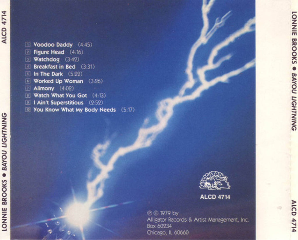 The Lonnie Brooks Blues Band – Bayou Lightning (CD)