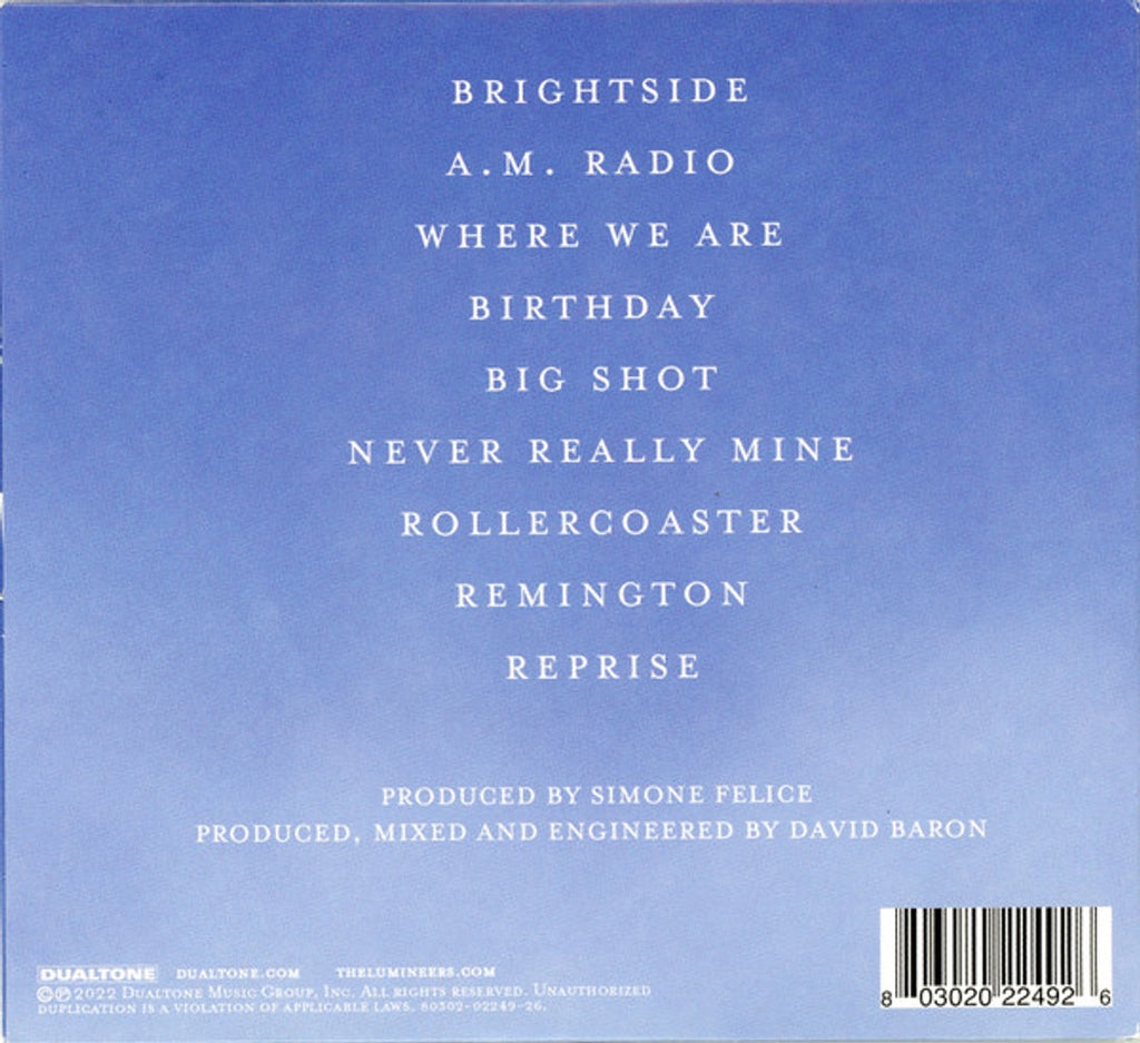 The Lumineers – Brightside (CD)