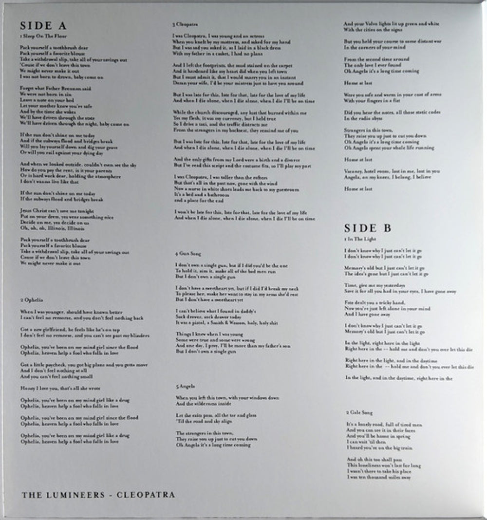 The Lumineers – Cleopatra (2-LP Vinyl)