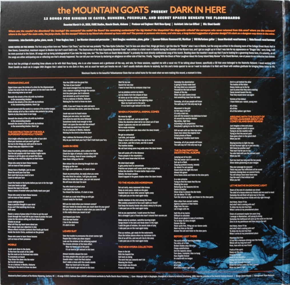 The Mountain Goats – Dark In Here (2-LP Vinyl)