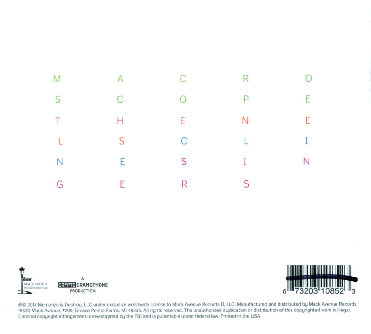 The Nels Cline Singers – MacRoscope (CD)