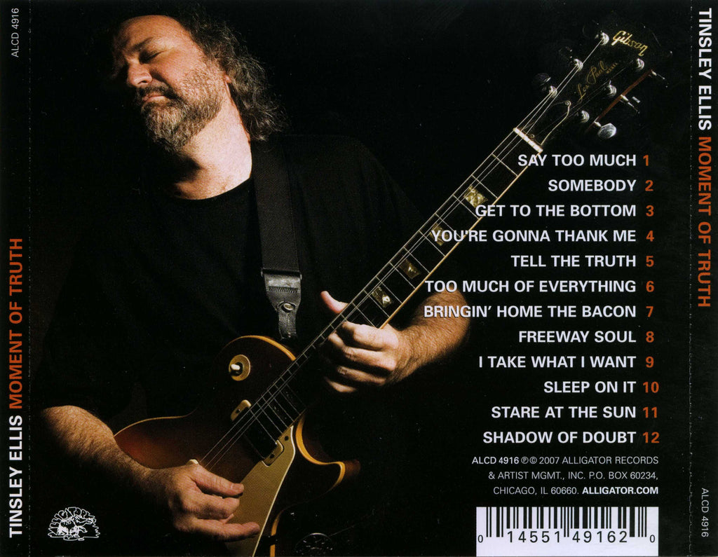 Tinsley Ellis – Moment of Truth (CD)