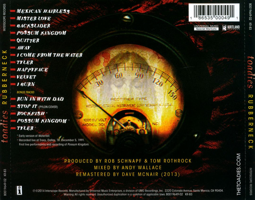 Toadies – Rubberneck (LP Vinyl)