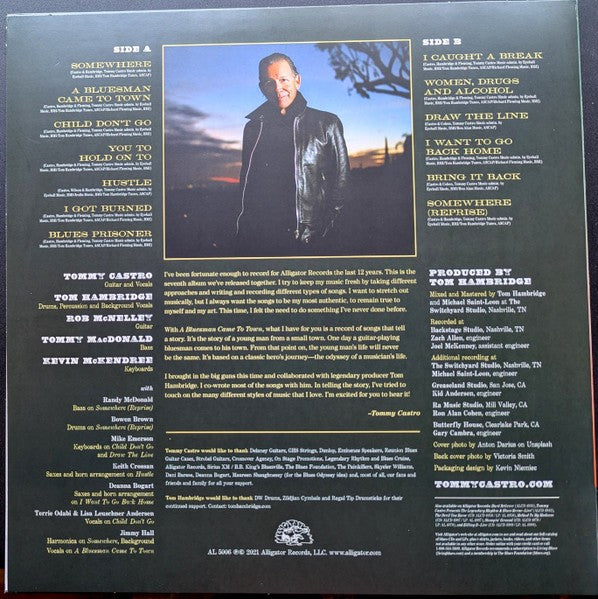 Tommy Castro – A Bluesman Came To Town (LP Yellow Vinyl)