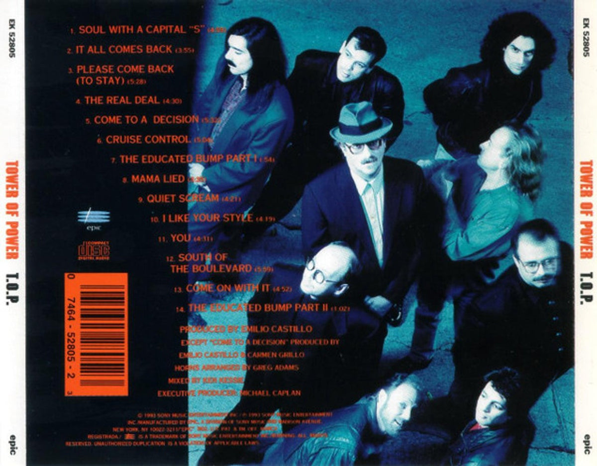Tower Of Power – T.O.P. (CD)