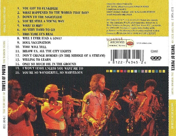 Tower Of Power – Very Best of Tower of Power: The Warner Years (CD)