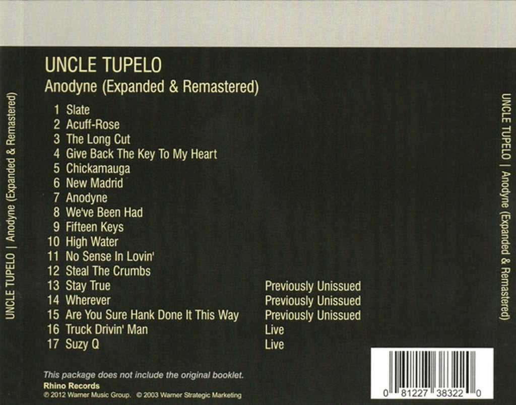 Uncle Tupelo – Anodyne (CD)