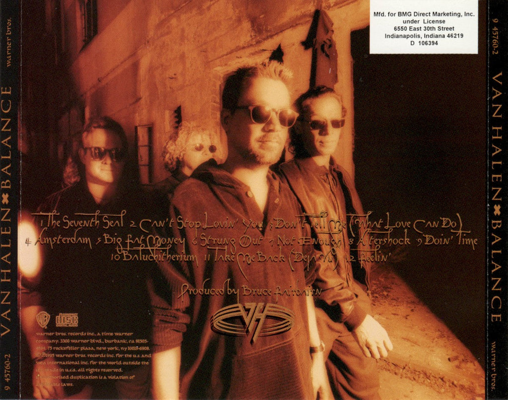Van Halen – Balance (2-LP Vinyl)