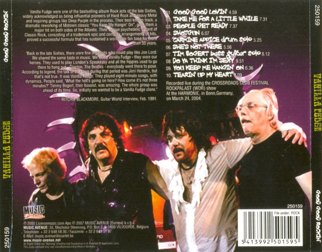 Vanilla Fudge – Live (CD)