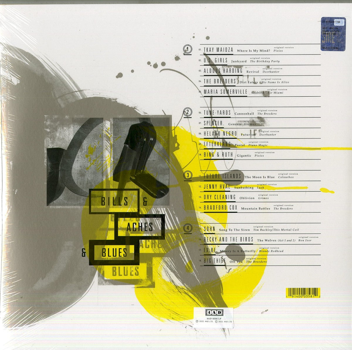 Various Artists – Bills & Aches & Blues (2-LP Vinyl)