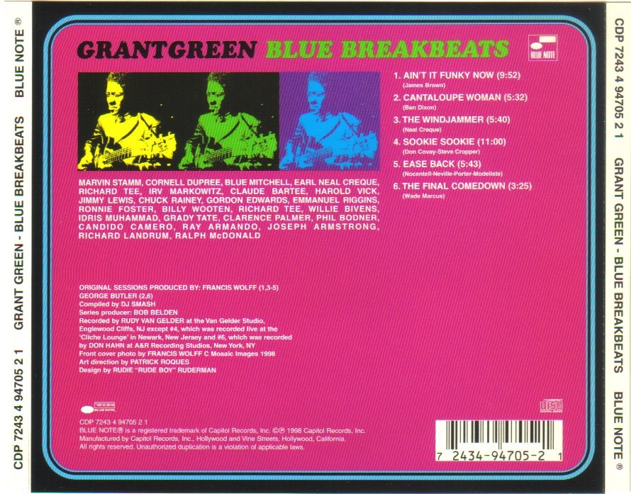 Grant Green - Breakbeats (CD)