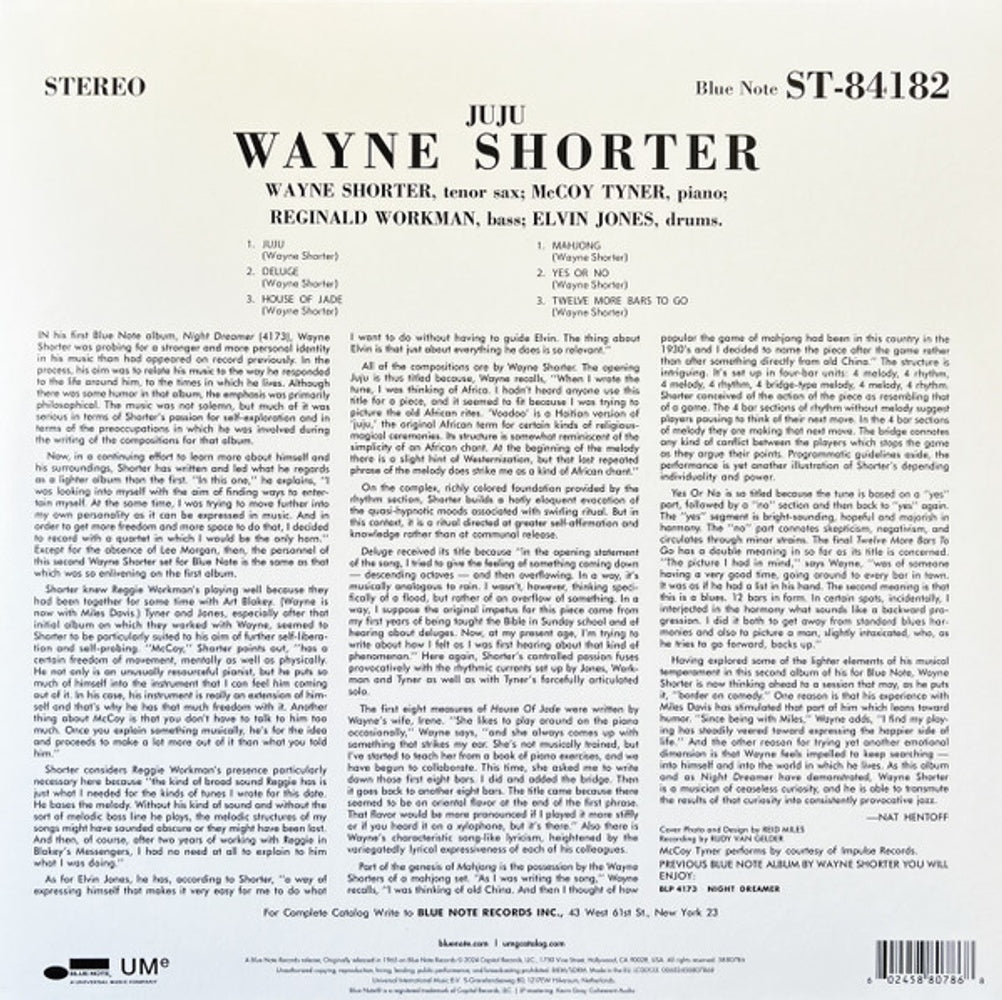 Wayne Shorter – Juju (LP Vinyl)