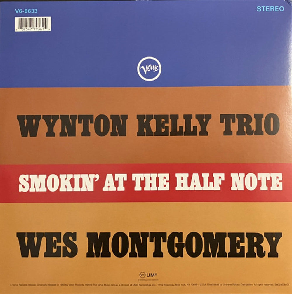 Wes Montgomery & Wynton Kelly Trio – Smokin' At The Half Note (LP Vinyl)