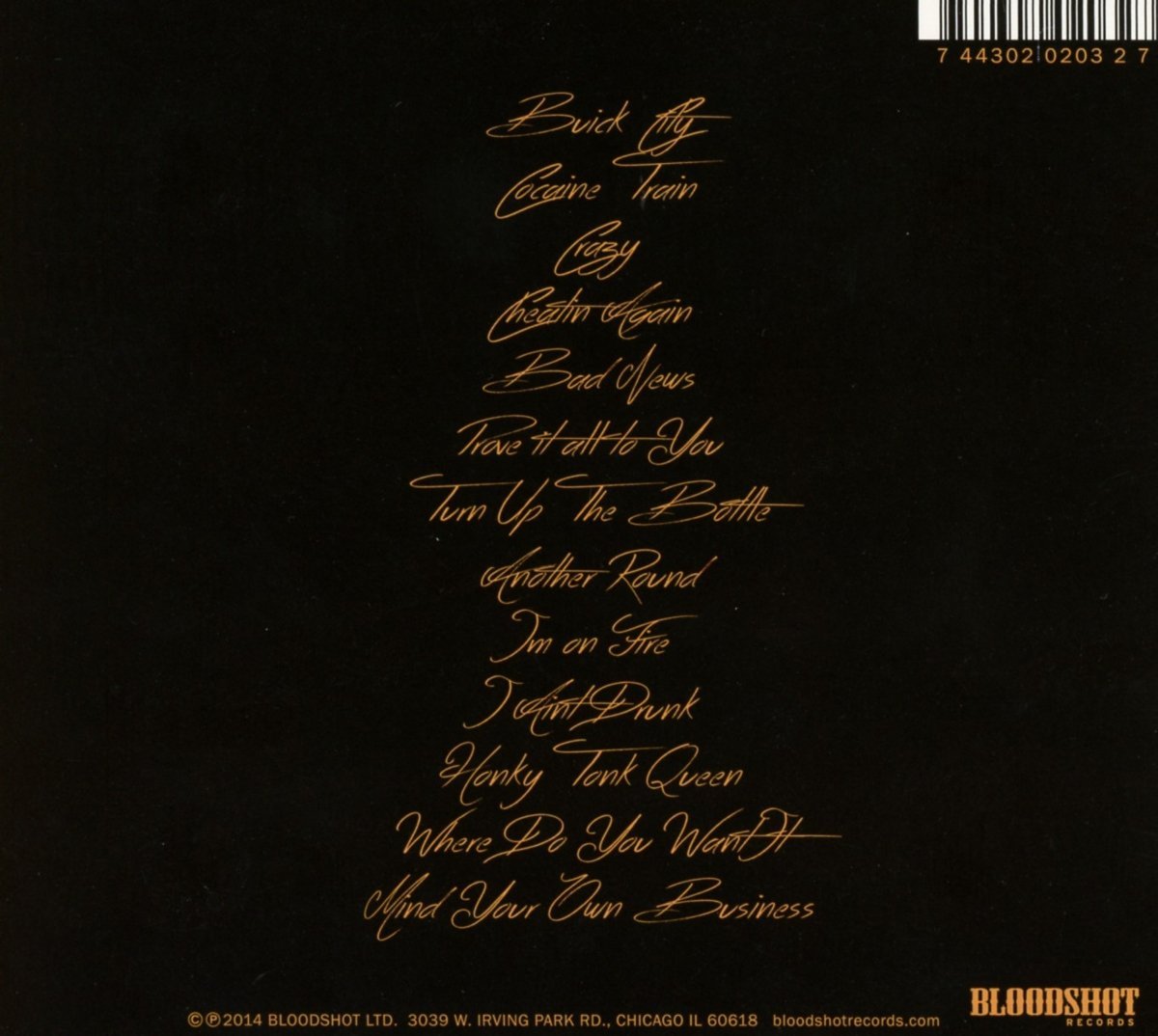 Whitey Morgan & The 78's – Born Raised & Live from Flint (CD)
